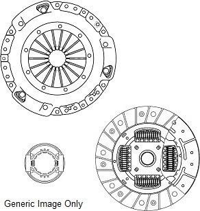 NATIONAL CK9896 - Set ambreiaj aaoparts.ro