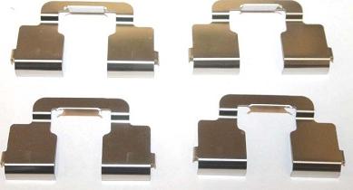 NATIONAL FK3027PK - Set accesorii, placute frana aaoparts.ro