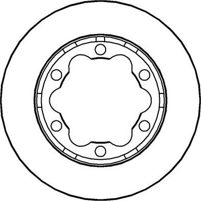 NATIONAL NBD992 - Disc frana aaoparts.ro