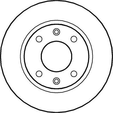 NATIONAL NBD946 - Disc frana aaoparts.ro