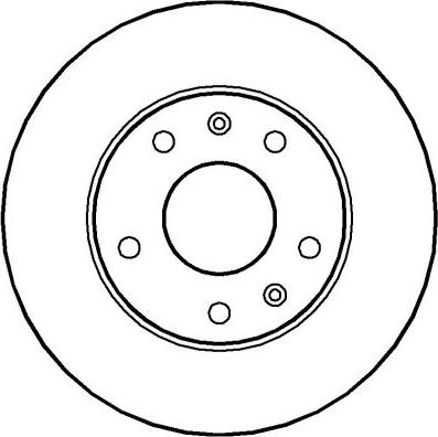 NATIONAL NBD947 - Disc frana aaoparts.ro