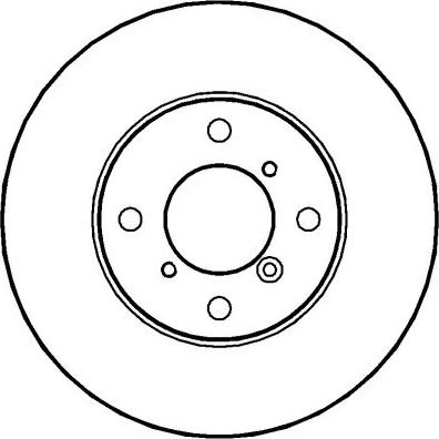 NATIONAL NBD959 - Disc frana aaoparts.ro