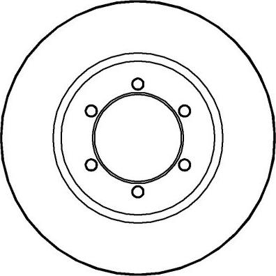 NATIONAL NBD956 - Disc frana aaoparts.ro