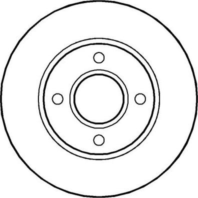 NATIONAL NBD950 - Disc frana aaoparts.ro