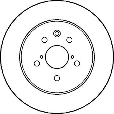 NATIONAL NBD985 - Disc frana aaoparts.ro