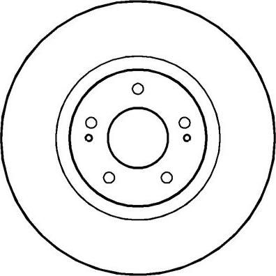BENDIX 521037 - Disc frana aaoparts.ro