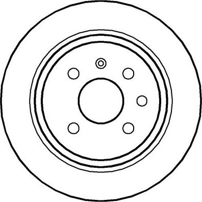 NATIONAL NBD444 - Disc frana aaoparts.ro