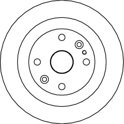 NATIONAL NBD450 - Disc frana aaoparts.ro