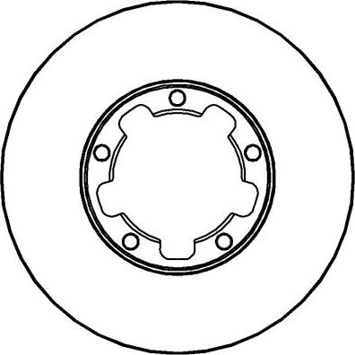 NATIONAL NBD481 - Disc frana aaoparts.ro