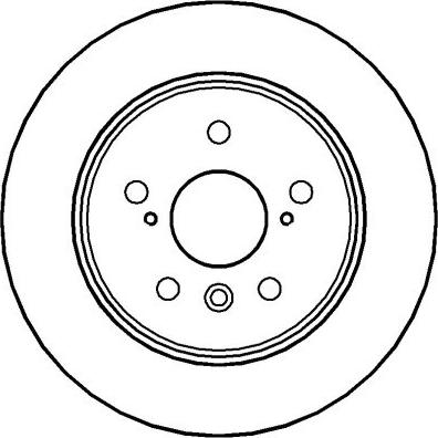 NATIONAL NBD552 - Disc frana aaoparts.ro