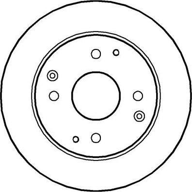 Blue Print ADH24325 - Disc frana aaoparts.ro