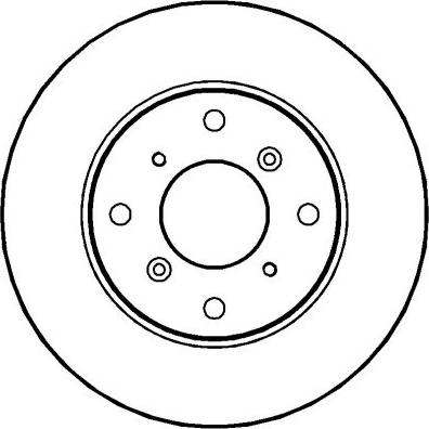 NATIONAL NBD517 - Disc frana aaoparts.ro