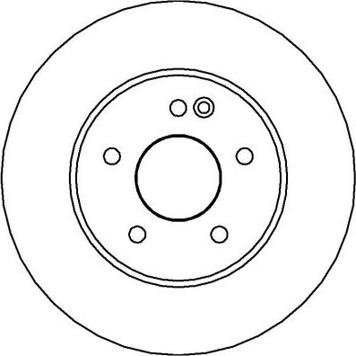 NATIONAL NBD528 - Disc frana aaoparts.ro