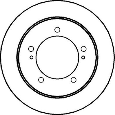 NATIONAL NBD693 - Disc frana aaoparts.ro