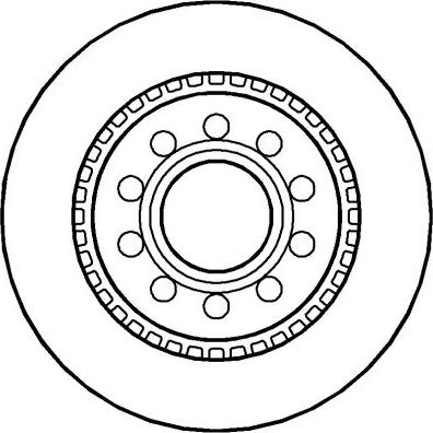 NATIONAL NBD628 - Disc frana aaoparts.ro