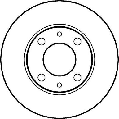 NATIONAL NBD041 - Disc frana aaoparts.ro