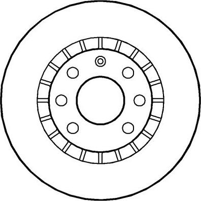 NATIONAL NBD015 - Disc frana aaoparts.ro