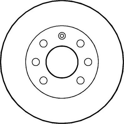NATIONAL NBD016 - Disc frana aaoparts.ro