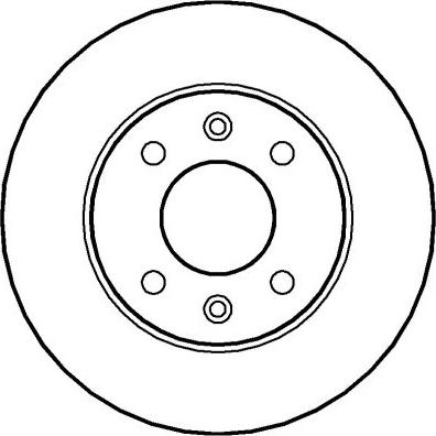 CAR HPD 569 - Disc frana aaoparts.ro