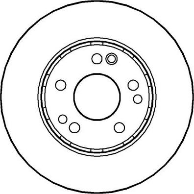 NATIONAL NBD076 - Disc frana aaoparts.ro