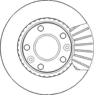 Delphi BG4455 - Disc frana aaoparts.ro