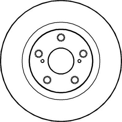 NATIONAL NBD1455 - Disc frana aaoparts.ro