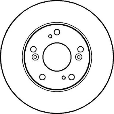 NATIONAL NBD1426 - Disc frana aaoparts.ro