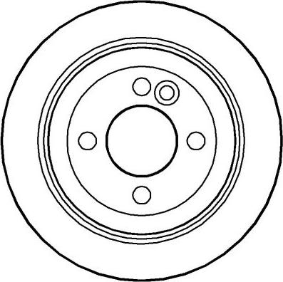 NATIONAL NBD1428 - Disc frana aaoparts.ro