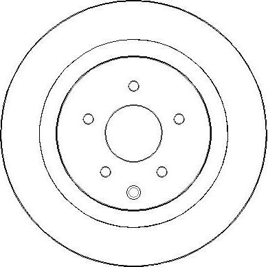 NATIONAL NBD1560 - Disc frana aaoparts.ro