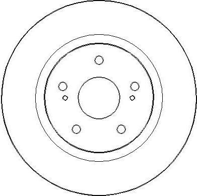 NATIONAL NBD1568 - Disc frana aaoparts.ro