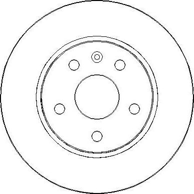 NATIONAL NBD1579 - Disc frana aaoparts.ro