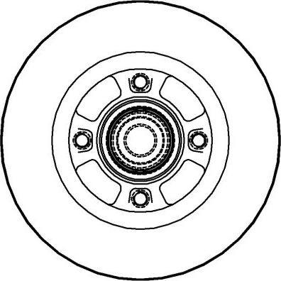 NATIONAL NBD1640 - Disc frana aaoparts.ro