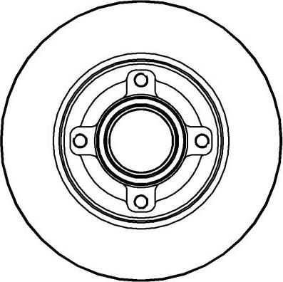 NATIONAL NBD1641 - Disc frana aaoparts.ro