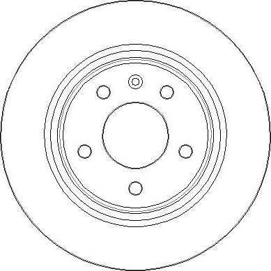 NATIONAL NBD1652 - Disc frana aaoparts.ro