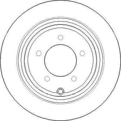 NATIONAL NBD1609 - Disc frana aaoparts.ro