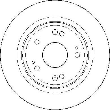 Blue Print ADH243108 - Disc frana aaoparts.ro