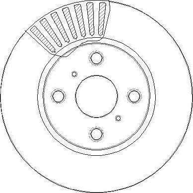 NATIONAL NBD1639 - Disc frana aaoparts.ro