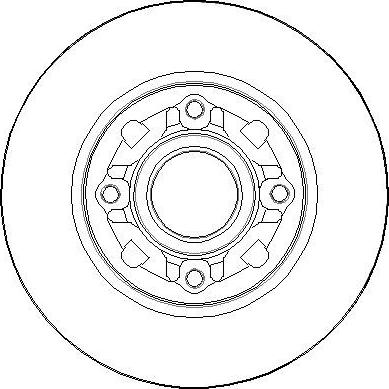 SNR KF159.61U - Disc frana aaoparts.ro