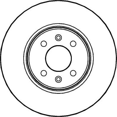 NATIONAL NBD1000 - Disc frana aaoparts.ro