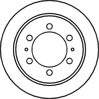 NATIONAL NBD1016 - Disc frana aaoparts.ro