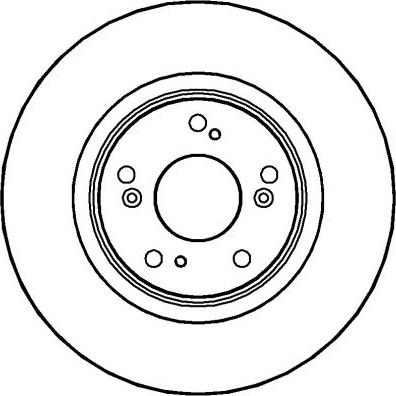 NATIONAL NBD1028 - Disc frana aaoparts.ro