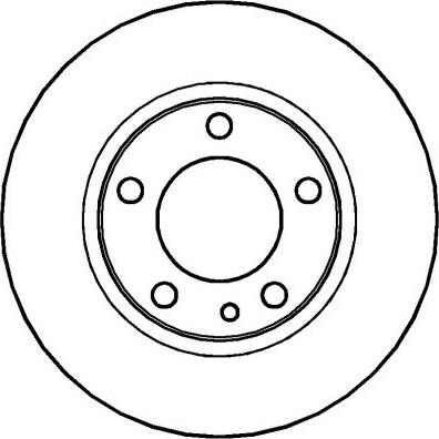 NATIONAL NBD102 - Disc frana aaoparts.ro