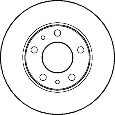 NATIONAL NBD1078 - Disc frana aaoparts.ro