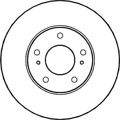 NATIONAL NBD1198 - Disc frana aaoparts.ro