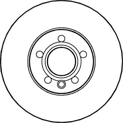 NATIONAL NBD1156 - Disc frana aaoparts.ro