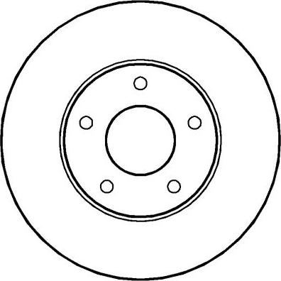 NATIONAL NBD1164 - Disc frana aaoparts.ro