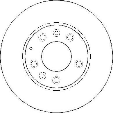 NATIONAL NBD1160 - Disc frana aaoparts.ro