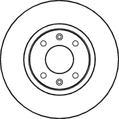 NATIONAL NBD1119 - Disc frana aaoparts.ro