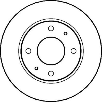 NATIONAL NBD1139 - Disc frana aaoparts.ro