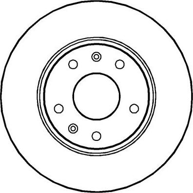 NATIONAL NBD1129 - Disc frana aaoparts.ro